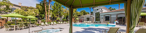 Gazebo at THE CLUBS AT RHODES RANCH APARTMENT HOMES, Nevada, 89148