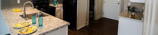 Spacious Kitchen in East Lansing Apartments near Michigan State University | Beech Townhomes