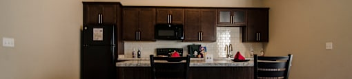 Spacious Kitchen in East Lansing Apartments near Michigan State University | Beech Townhomes
