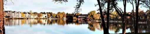 Lake With Lush Natural Surrounding at Edgewater Apartments Boise, Boise, 83703