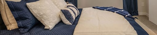 Comfortable Bedroom With Large Window at Edgewater Apartments Boise, Boise