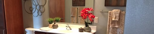 Solid Cultured Marble Bathroom Counter Tops at Paragon Place at Bishops Bay, 5240 Bishops Bay Parkway, Middleton