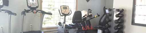 Cardio Equipment at Nicolet Highlands Apartments 55+, DePere, WI,54115