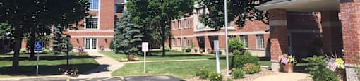 Reserved Parking Area at Nicolet Highlands Apartments 55+, DePere, WI,54115