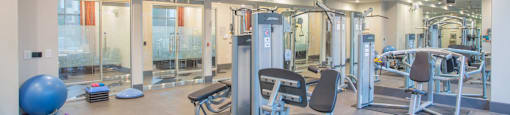 Photo of the fitness center