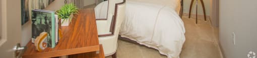 Bedroom furnished model