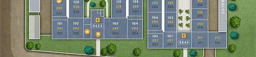 Site Map at Lombardi Apartments, Woodland Hills, CA, 91367