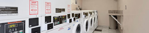 Laundry Room at Parkview Terrace Apartments, California