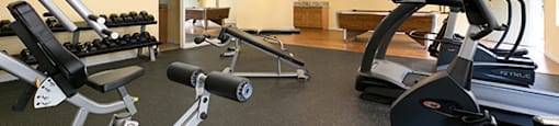 Apartments for Rent in Valley Village - Riverside Villa - Fitness Center with Exercise Equipment