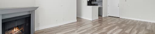 Unfurnished Living Area at Hillside View, California, 90046