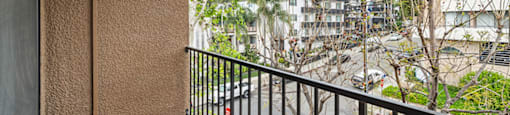 Balcony at Hillside View, Los Angeles, CA
