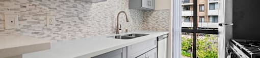 Sink With Faucet at Hillside View, Los Angeles, 90046