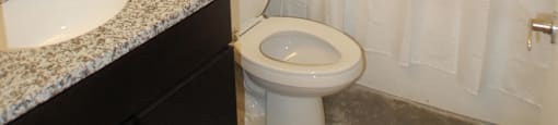 The Brightleaf Building Bathroom