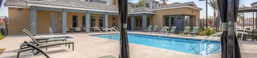 Gazebo at THE MARTIN APARTMENT HOMES, Las Vegas, NV