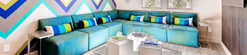 Living room at THE MARTIN APARTMENT HOMES, Nevada, 89148