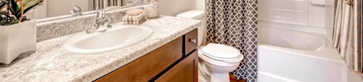 Bathroom at THE MARTIN APARTMENT HOMES, Las Vegas, Nevada