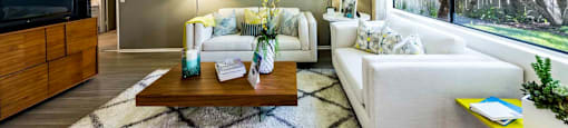 Living Space at SERRANO HIGHLANDS APARTMENT HOMES, Lake Forest, California