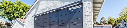 Package Locker at SYCAMORE GREENS APARTMENT HOMES, Vista, California