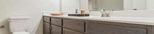 Luxurious Bathroom at Williamsburg Apartments, Grand Prairie, TX