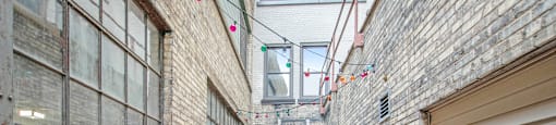 The Lofts Apartments In Grand Rapids, MI Outdoor Patio Area