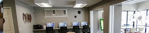 Business Center at ETHAN TERRACE, Sacramento California