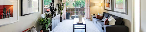 Living room area at CASA GRANDE APARTMENT HOMES, Cypress