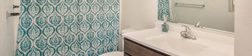 sunflower bathroom