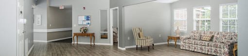 villa trace community room 