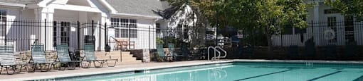 Outdoor Heated Swimming Pool at Town Walk at Hamden Hills, Connecticut