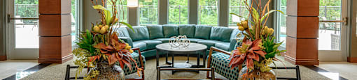 Clubhouse Lobby at Poplar Creek Apartments, Wisconsin, 53045