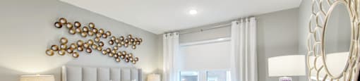 Decorated Bedroom