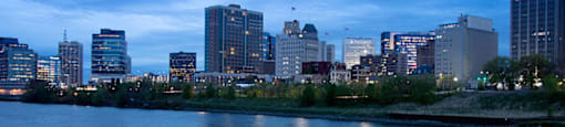 City With A Lake View at One Harrison, New Jersey