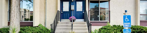 Property Entrance at Wayzata Woods Apartments, Minnesota