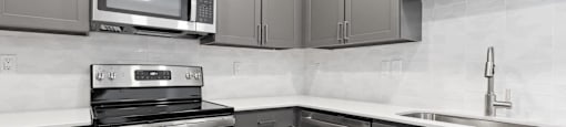 Stainless Steel Appliances at Switchback on Platte Apartments, Colorado