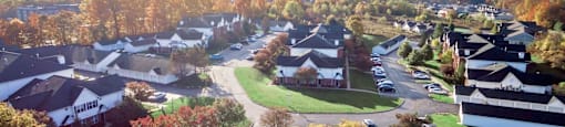 Aerial View at Highlands of Heritage Woods, Copley