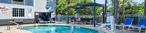 swimming pool at Nextloft Apartments, Bluffton