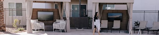 Pool at Amavida Marana Apartments in Marana Arizona