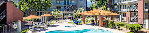 Pool Exterior at Sky Island Apartments in Sierra Vista Arizona