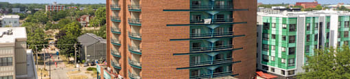 Aerial view of 202 Green