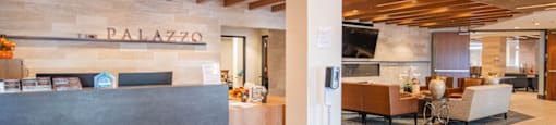 Waiting area at Palazzo Senior Apartments - 55+ Active Adult Apartments, Phoenix, AZ, 85015