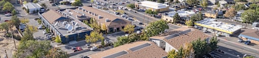 Sierra Townhomes Aerial View