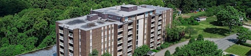 Aerial View at Lavale Apartments, Monroeville, Pennsylvania