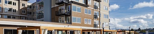 Exterior Rooftop at Harbor Heights 55+ Community, Olympia, 98501