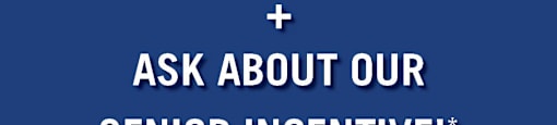 A blue advertisement for a $1000 rental bonus and a senior incentive from Realstar.