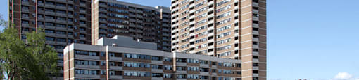 Main Square exterior of building in Toronto, ON