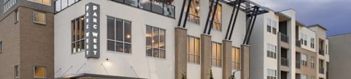 Community Entrance at Parc West Apartments, Draper, 84020
