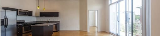 Open Living Space with Massive Windows