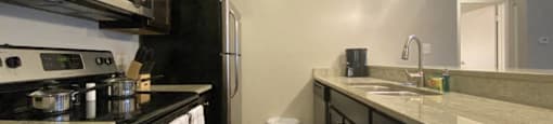 Large kitchen with tons of counter space