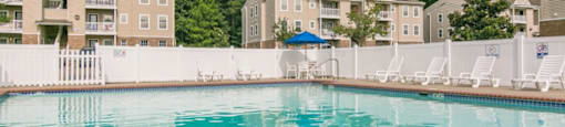 Beautiful pool deck
