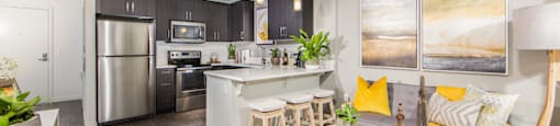 Open floor plans at Marc San Marcos Apartments